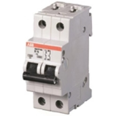 Автоматический выключатель АВВ S202P-K2, 2-полюсный