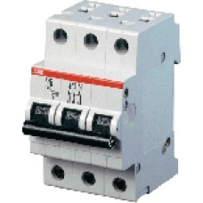 Автоматический выключатель АВВ S203, трёхполюсный, 63А, тип В