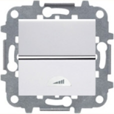 Светорегулятор клавишный 60-500Вт, ABB ZENIT (белый)